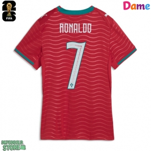 Portugal Cristiano Ronaldo #7 Replika Hjemmebanetrøje Dame VM 2026 Kortærmet